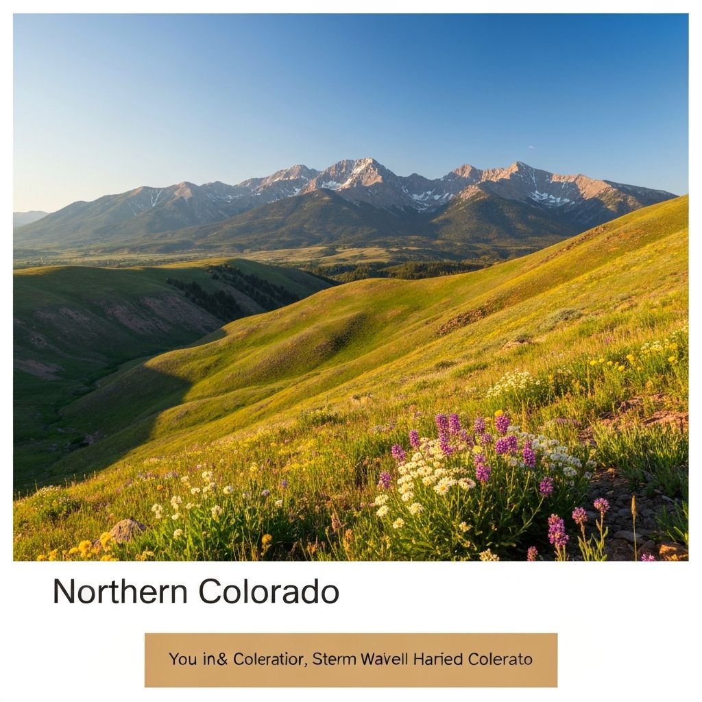 Northern Colorado landscape